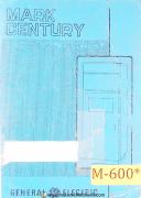 Mark Century-General Electric-Mark Century GE 1050T, control Installation and Programming Manual-1050-1050T-1051T-01
